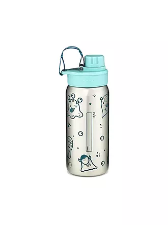 ERGOBAG | Edelstahl Trinkflasche 0,5L Petrol | 
